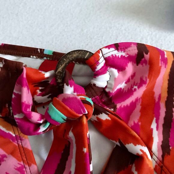 Esprit NWT Tropical Bikini Swim Bottom Women L - Picture 5 of 11